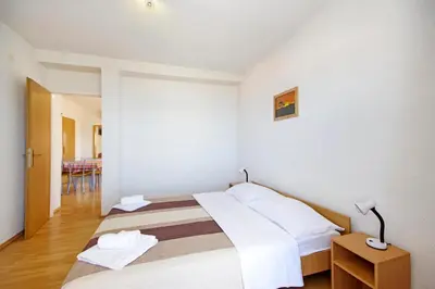 Krevet ili kreveti u jedinici u objektu Apartments Solis