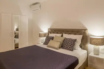 Krevet ili kreveti u jedinici u objektu Apartments Villa Lux