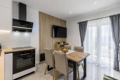 Kuhinja ili čajna kuhinja u objektu Apartments Petra