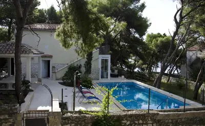 Bazen u objektu Seaside house with a swimming pool Hvar - 12919 ili u blizini