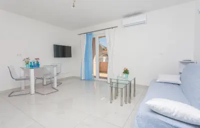 TV i/ili zabavni centar u objektu Apartments Gabelic