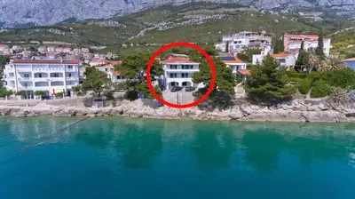 Tlocrt objekta Apartments by the sea Promajna, Makarska - 2592
