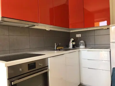 Kuhinja ili čajna kuhinja u objektu Sea You Apartment