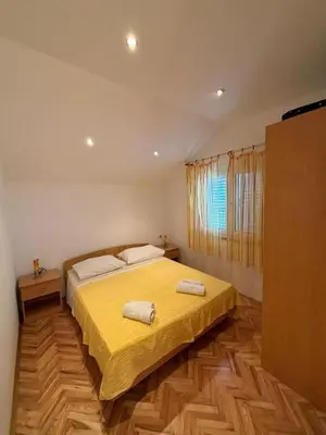 Krevet ili kreveti u jedinici u objektu Apartments with parking space Bol, Brac - 12980