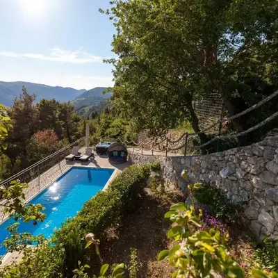 Apartment Stela with heated private pool and Whirlpool Gornje Sitno