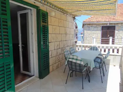 Balkon ili terasa u objektu Apartment Fran