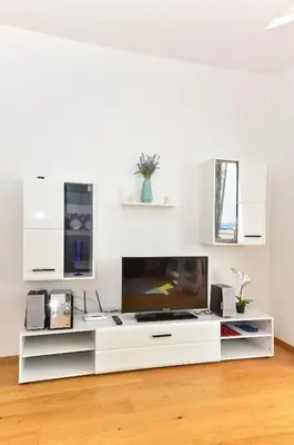 TV i/ili zabavni centar u objektu Apartments Evelin