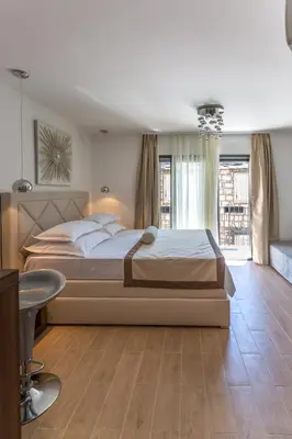 Krevet ili kreveti u jedinici u objektu Lux Apartments Petar
