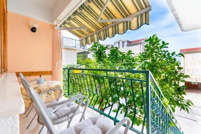 Balkon ili terasa u objektu Apartmani Roko