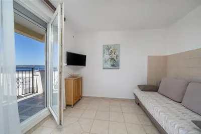 TV i/ili zabavni centar u objektu Apartmani Putnik