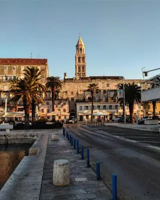 Pogled na grad 'Podstrana' ili pogled na grad iz apartmana