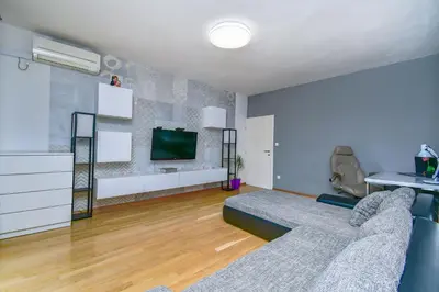 TV i/ili zabavni centar u objektu Apartment Ela