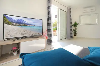 TV i/ili zabavni centar u objektu Villa Lile
