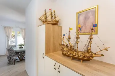 Tlocrt objekta Villa Capitis in the Centre - Private Pool Villa & Balcony Apartment with Spectacular View-No Pool