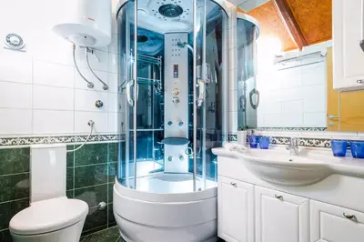 Kupaonica u objektu Apartments and rooms with a swimming pool Sumartin, Brac - 13483
