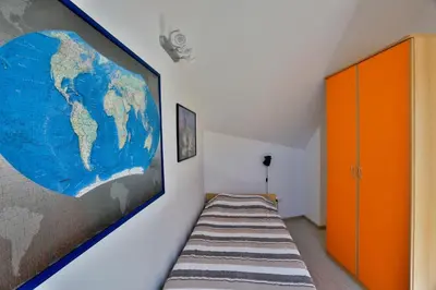 Krevet ili kreveti u jedinici u objektu Vacation home Vibor
