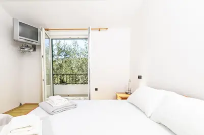 Krevet ili kreveti u jedinici u objektu Apartments Rubin
