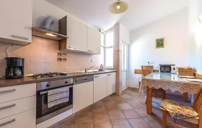 Kuhinja ili čajna kuhinja u objektu Apartman Relax