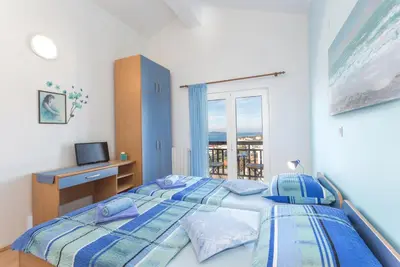 Krevet ili kreveti u jedinici u objektu Apartments Ivanović