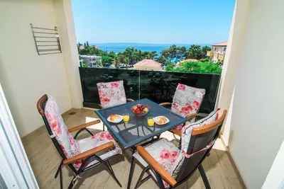 Balkon ili terasa u objektu Apartments Leone Lukas