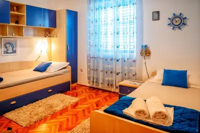Krevet ili kreveti u jedinici u objektu Vacation House on island Brac - Leona