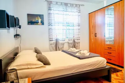 Krevet ili kreveti u jedinici u objektu Vacation House on island Brac - Leona