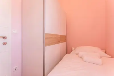 Krevet ili kreveti u jedinici u objektu Apartmani Lukić