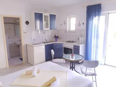 Kuhinja ili čajna kuhinja u objektu Apartments Sven