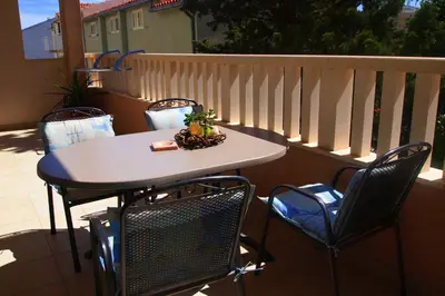 Balkon ili terasa u objektu Agava Apartments Begic