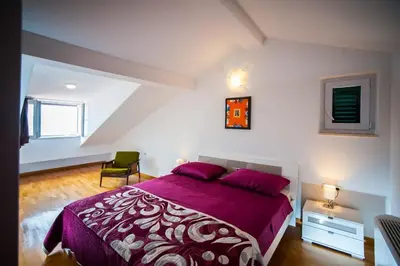 Krevet ili kreveti u jedinici u objektu House Koloc