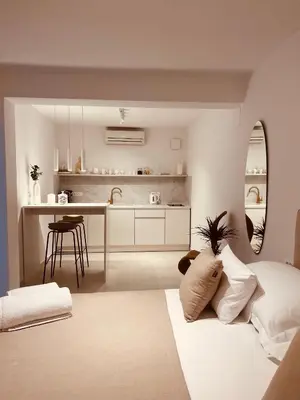 Krevet ili kreveti u jedinici u objektu Oleander Apartment & Room Centar