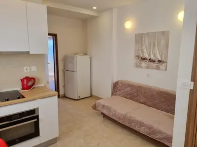 Kuhinja ili čajna kuhinja u objektu Apartmani BELVEDERE