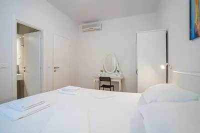 Krevet ili kreveti u jedinici u objektu Apartments Makarska
