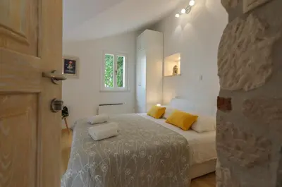 Krevet ili kreveti u jedinici u objektu Vacation house 