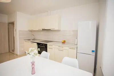 Kuhinja ili čajna kuhinja u objektu Apartment Bilo