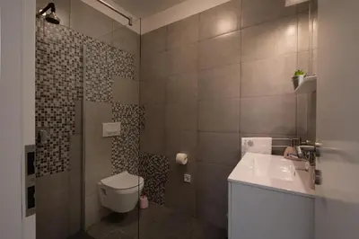 Kupaonica u objektu Stone House Marin