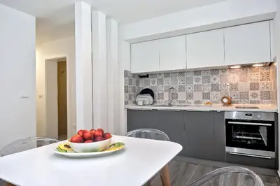 Kuhinja ili čajna kuhinja u objektu Villa Kozina