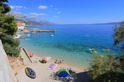 Tlocrt objekta Apartments by the sea Pisak, Omis - 10410