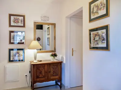 Tlocrt objekta Cozy apartment with a balcony and a sea view