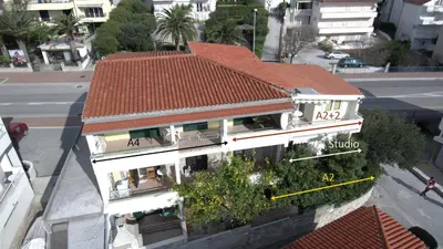 Zgrada u kojoj se nalazi apartman