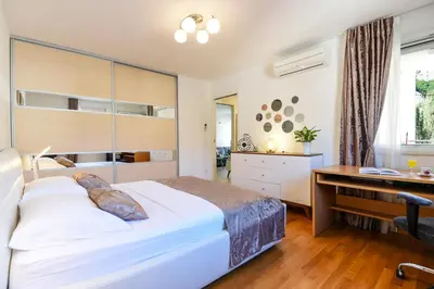 Krevet ili kreveti u jedinici u objektu Green 'n Grey Omiš