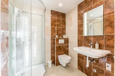 Kupaonica u objektu Apartments Karlo