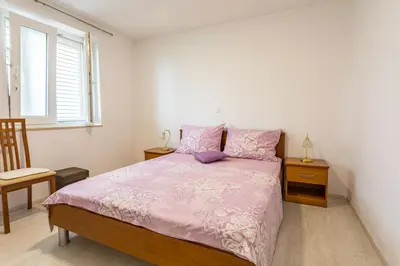 Krevet ili kreveti u jedinici u objektu Apartmani Marija Jakir