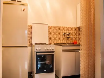 Kuhinja ili čajna kuhinja u objektu Apartment Hajdi