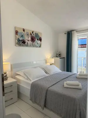 Krevet ili kreveti u jedinici u objektu Apartment Sea View