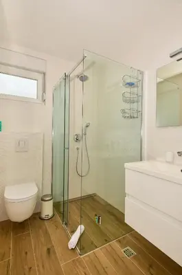 Kupaonica u objektu Apartment Ricca Seaview