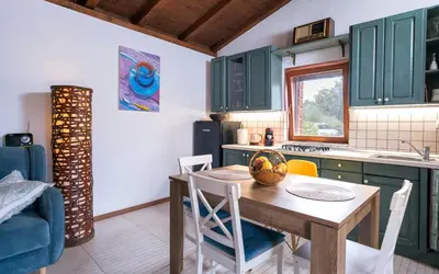 Kuhinja ili čajna kuhinja u objektu Spacious House with Private Pool in Stari Grad