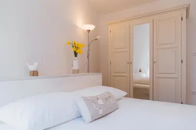 Krevet ili kreveti u jedinici u objektu City Center LUX Apartment 