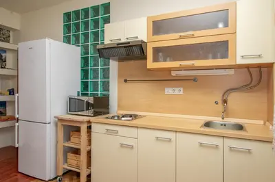 Kuhinja ili čajna kuhinja u objektu Apartment Iva