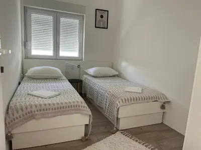 Krevet ili kreveti u jedinici u objektu Markota Apartment